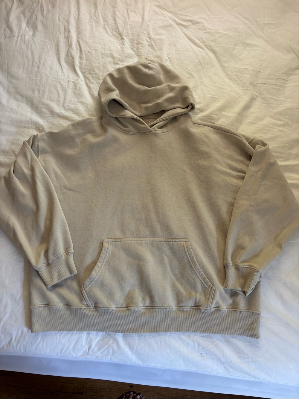 Hollister Tan Hoodie size Large